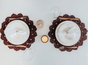 Mandala Pasaplatos en Crochet Patrón Gratis