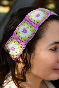 Banda Granny Margarita Patrón en Crochet Gratis