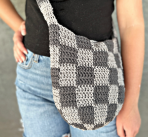 Bolso Jaque Mate Patrón en Crochet Gratis