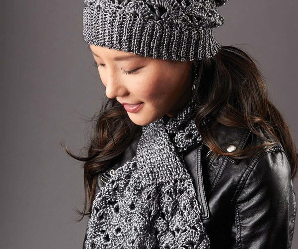 gorro bufanda crochet