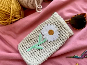 Fácil Funda para Gafa Patrón en Crochet Gratis