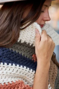 Poncho Bohemio Patrón en Crochet Gratis