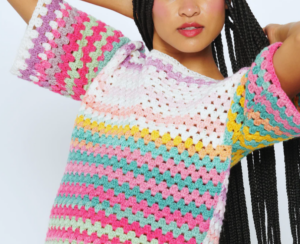 Patrón Gratis Top para Principiantes del Crochet paso a paso