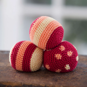 Patrón Gratis Bolas de Malabarismo en Crochet