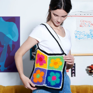 Patrón Gratis Fácil Bolso Granny Silvestre en Crochet