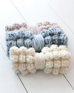 Patrón Gratis Lazo Pop Punto Puff en Crochet