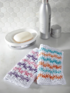 Patrón Gratis Paño para Baño en Crochet