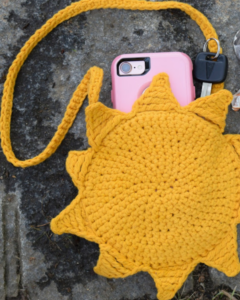 Patrón Gratis Bolso Sol Solecito en Crochet