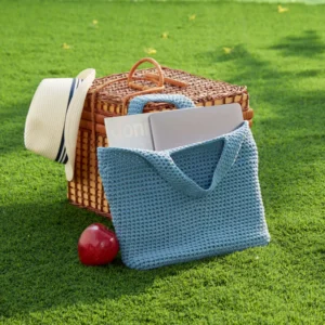 Patrón Gratis Bolsa de Pícnic en Crochet