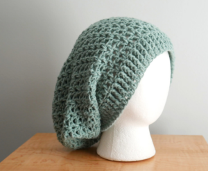 Patrón Gratis Gorro Holgado Marley en Crochet
