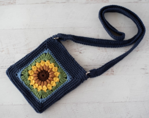 Patrón Gratis PDF Granny Girasol en Crochet