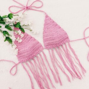 Patrón Gratis Top de Baño en Crochet paso a paso
