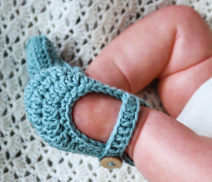 Cómo Tejer Zapatitos de Bebé de 0-3 meses a Crochet Patrón Gratis