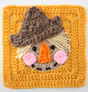 Crea tu Propio Granny Square de Espantapájaros en Crochet: Fácil y Divertido