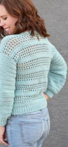 Jersey Estela en Crochet Patrón Gratis