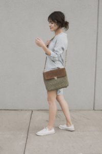 Elegante Bolsa Bandolera en Crochet Patron Gratis