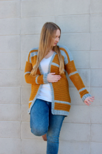 Como Tejer un Cárdigan para Otoño a Crochet Patrón Gratis
