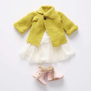 Cárdigan Infantil a Crochet para Principiantes Patrón Gratis