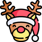 Amigurumi de Reno Navideño Rodolfo Patrón Gratis - Crochetisimo