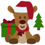 Amigurumi de Reno Navideño Rodolfo Patrón Gratis - Crochetisimo