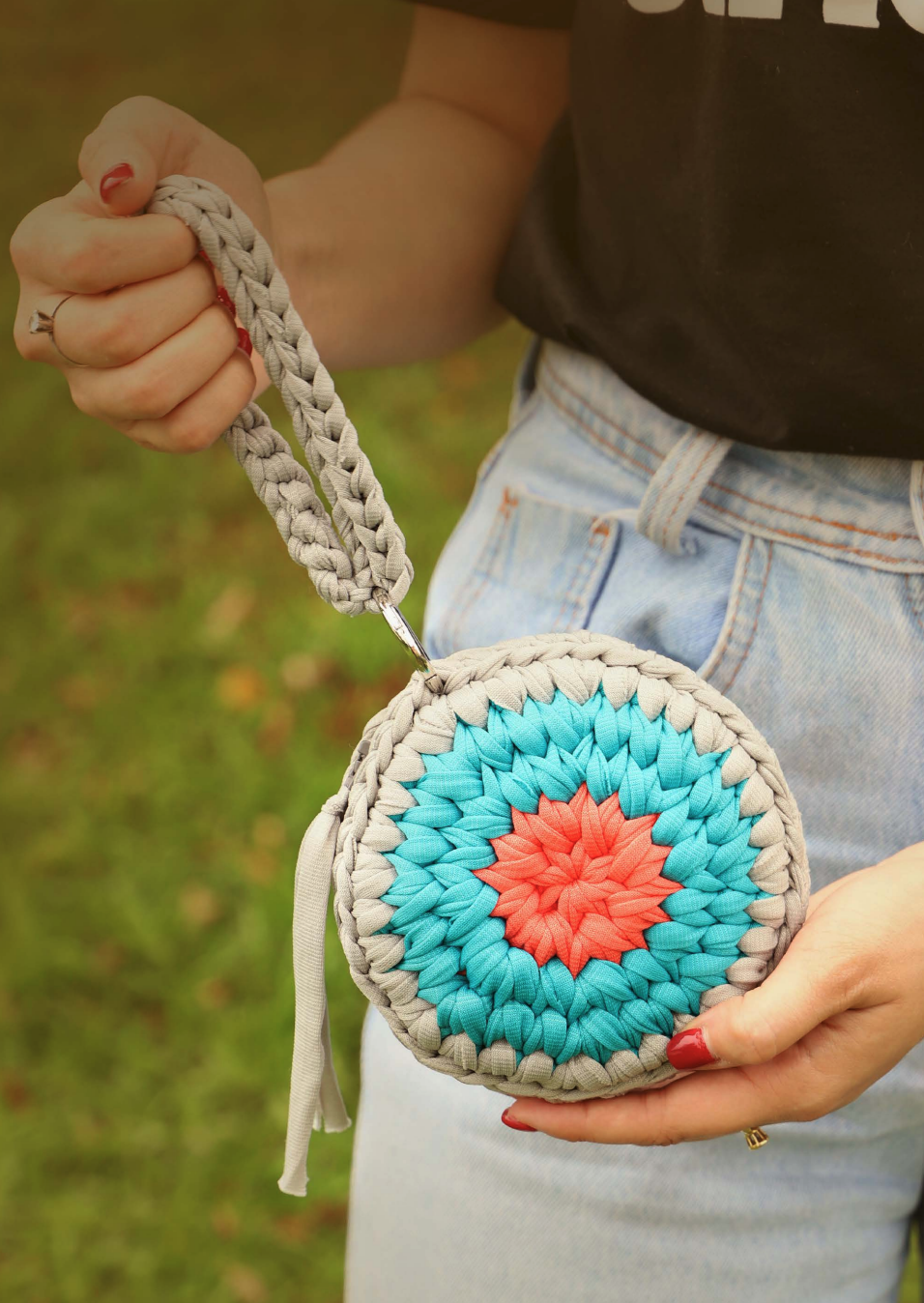 ¡Adiós a Bolsos EXTRAVAGANTES! Bolsita Urban en Crochet PATRÓN