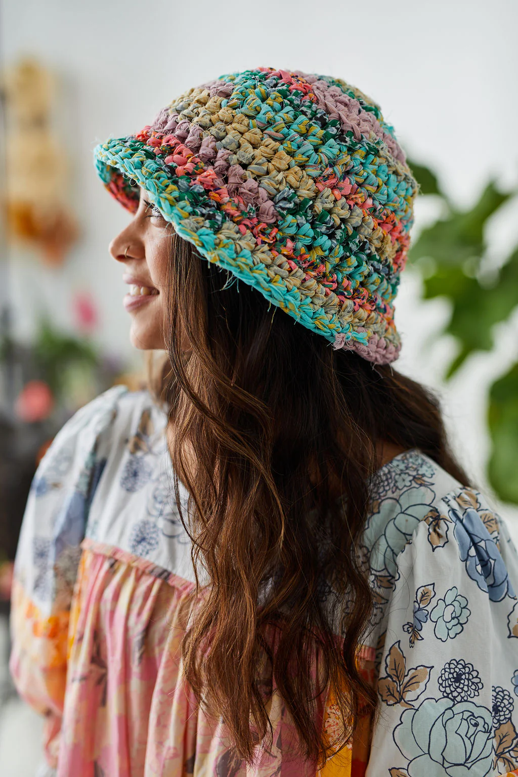¡Comienza tu Próximo Proyecto! Bucket Hat Utilizá Tus Restos de Hilo