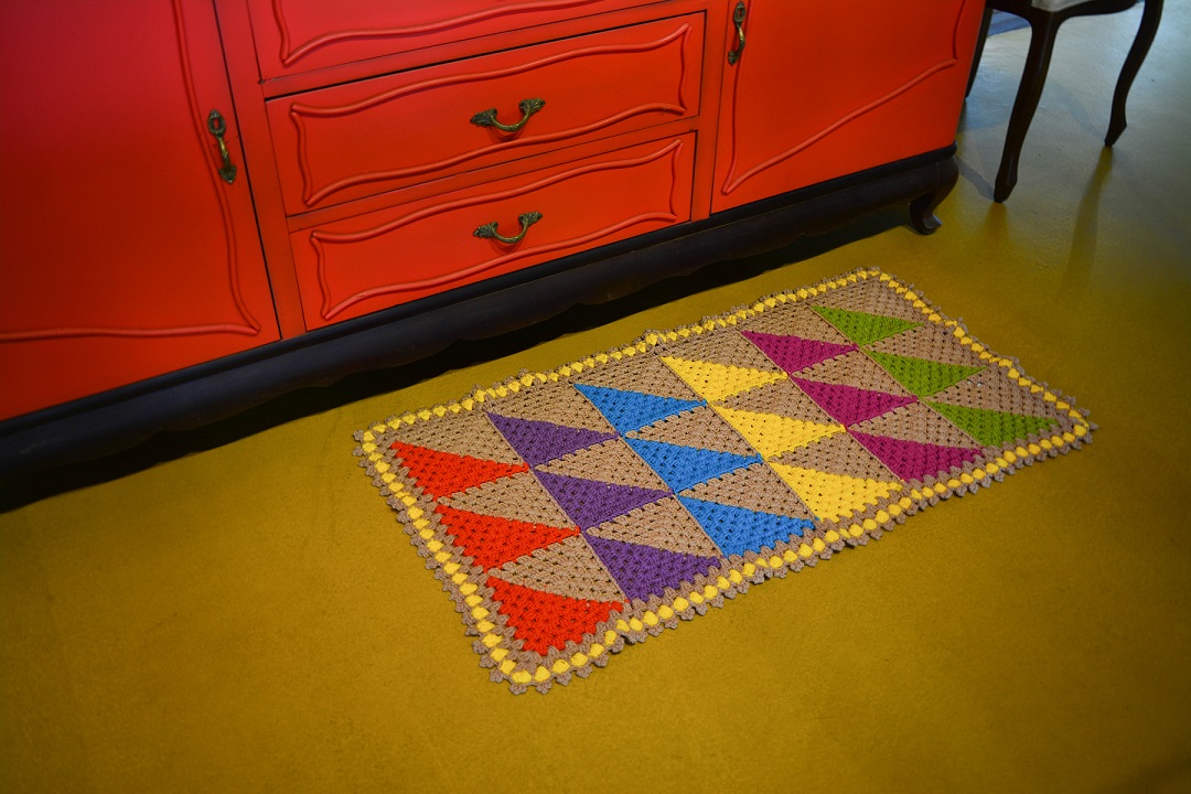 ¡Nuevo Nivel en Crochet! Alfombras con Efecto Patchwork