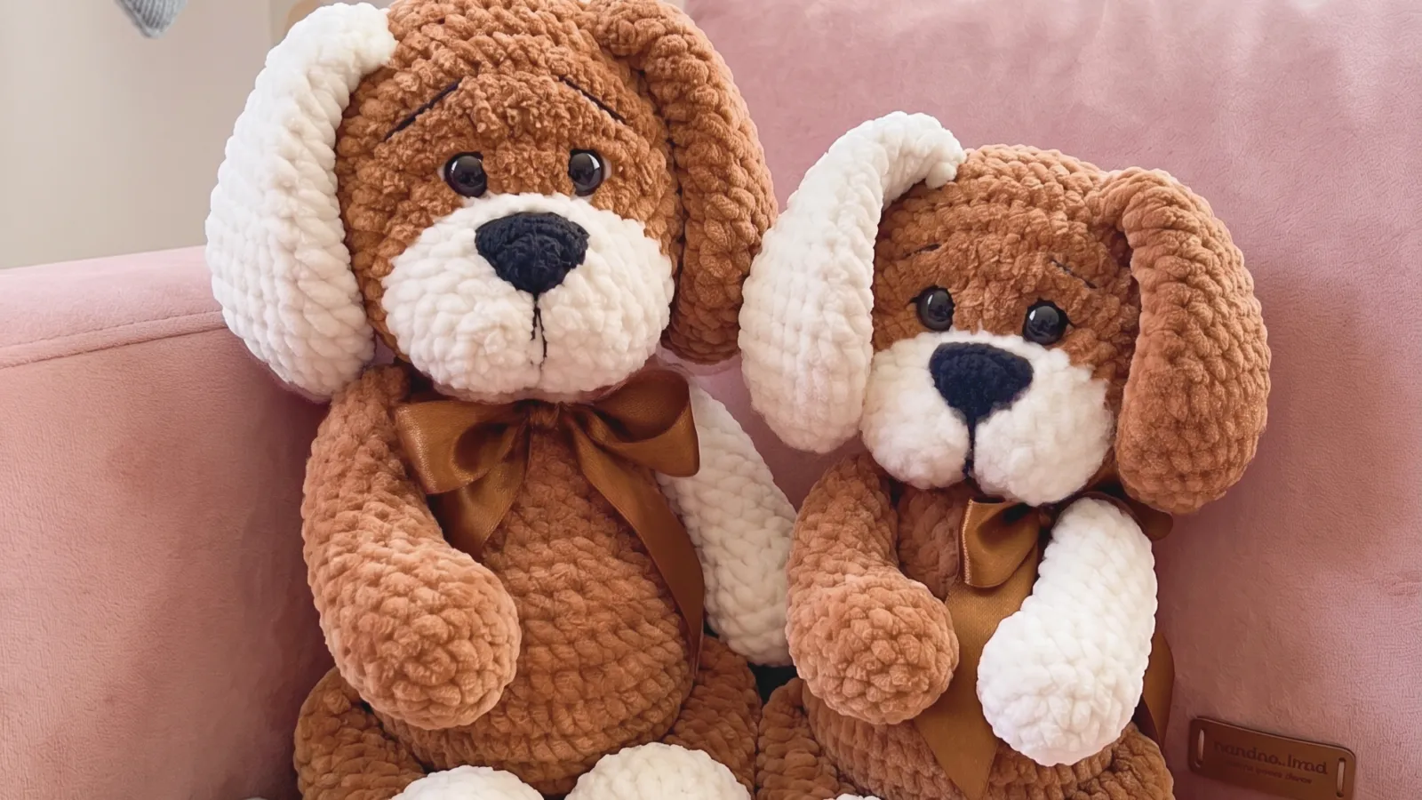 Teje el Perro de Peluche Amigurumi Más Tierno (Patrón Gratis) 🐶🤎🧸