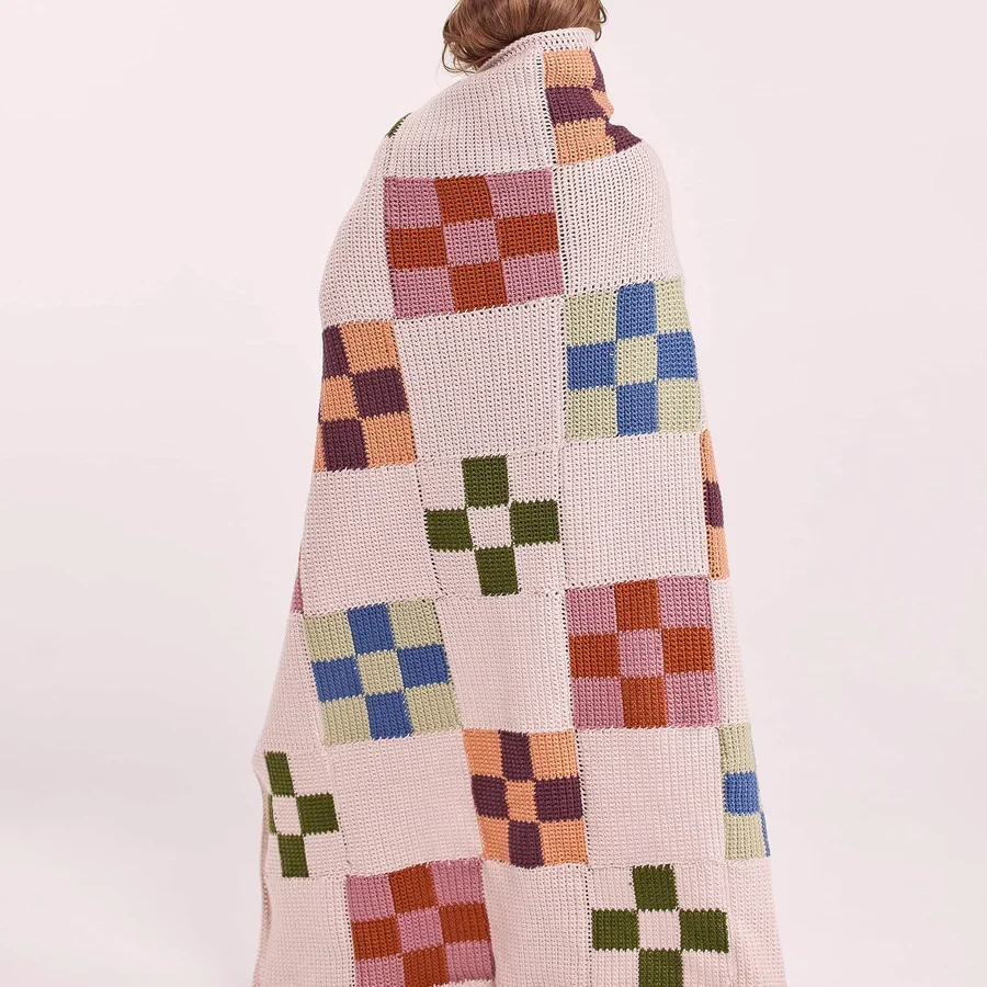 Tejiendo Sueños Bloque a Bloque! Manta Queen Minecraft en Crochet paso a paso PATRON GRATIS