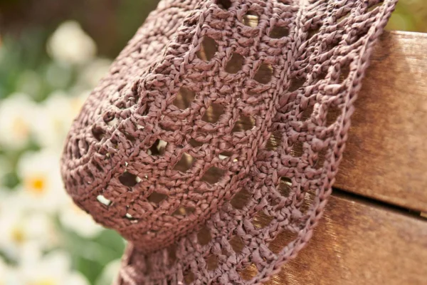 Teje la Frescura de tu Próximo Verano! Sombrero Lucia de Rafia en Crochet PATRON GRATIS