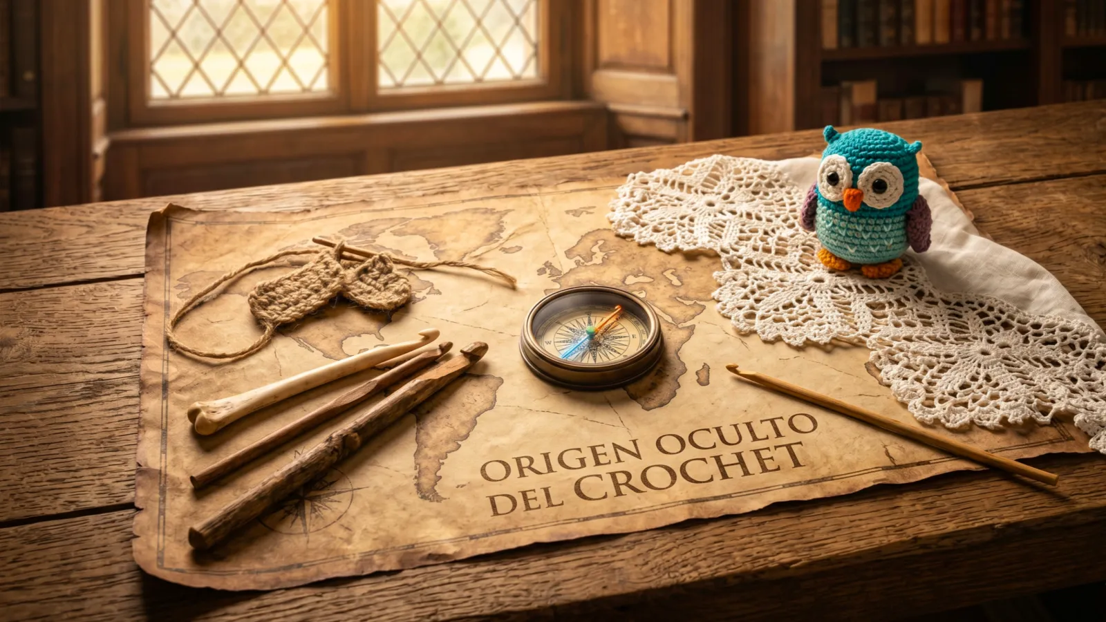 El Origen Oculto del Crochet: De Supervivencia a Arte 📜