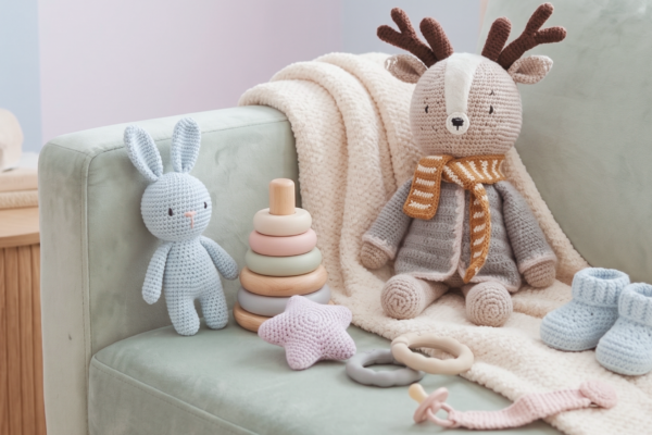 Teje un Tierno Ciervo Amigurumi para Bebés (Patrón PDF) 🦌🍼