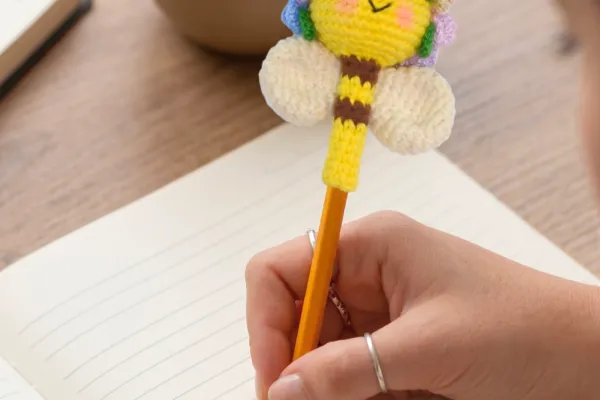 Puntera de Abeja Amigurumi paso a paso (Patrón Gratis) 🌟🐝