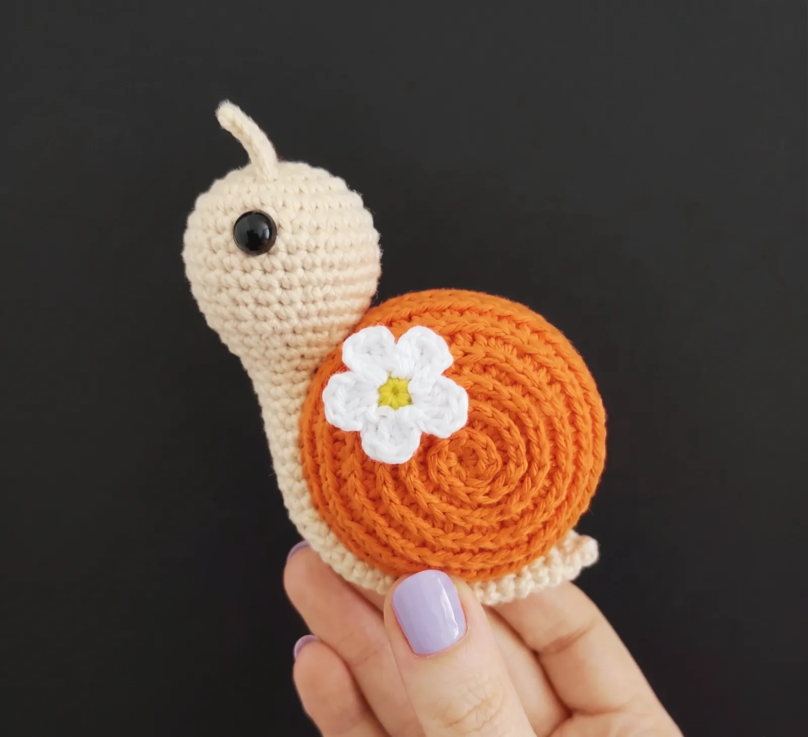 Caracolito Amigurumi Ternura paso a paso (Patrón Gratis)