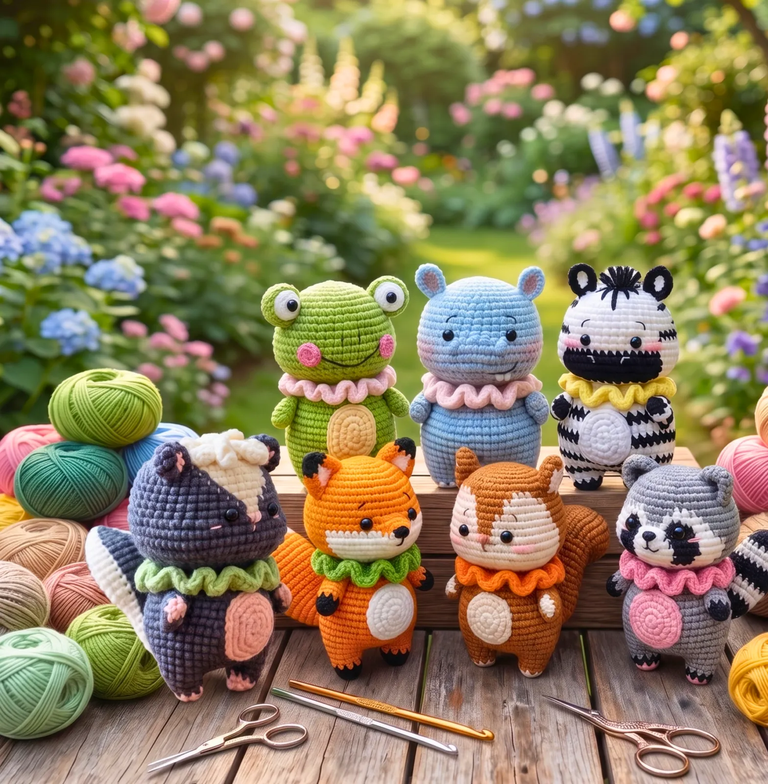 Minis Animales de la Selva Amigurumi part 2 (Patrón Gratis)