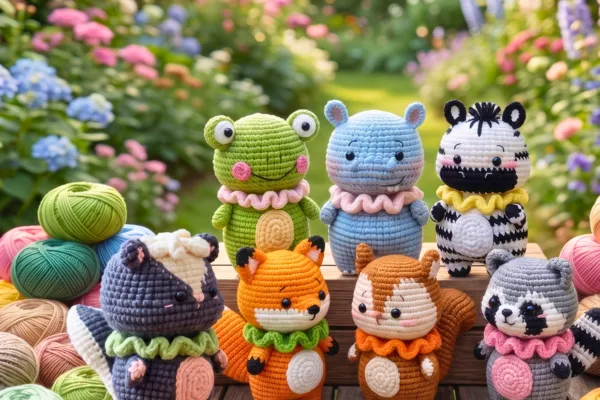 Minis Animales de la Selva Amigurumi part 2 (Patrón Gratis)