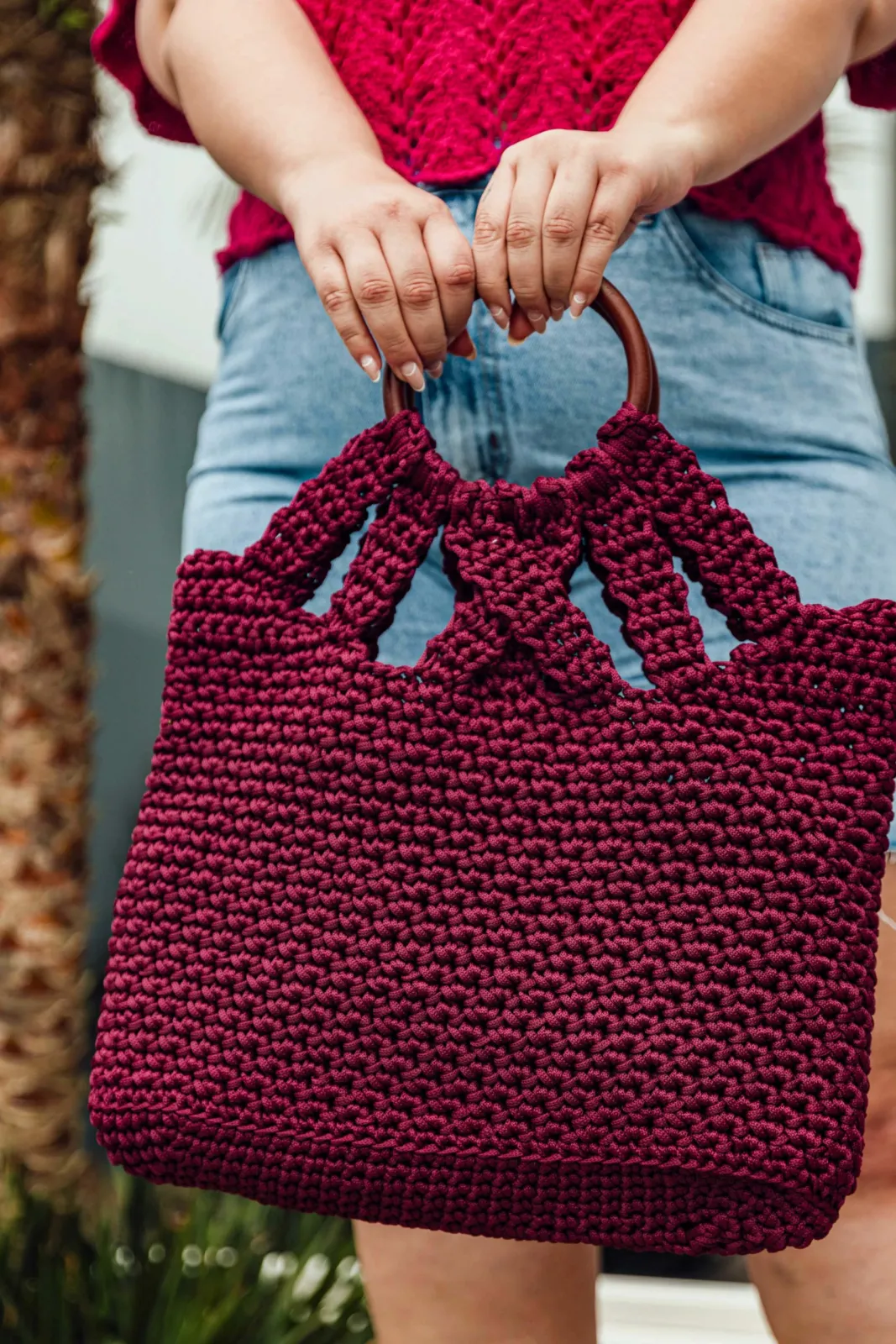 Teje la Bolsa Majestic un Diseño Sofisticado (Patrón Gratis)