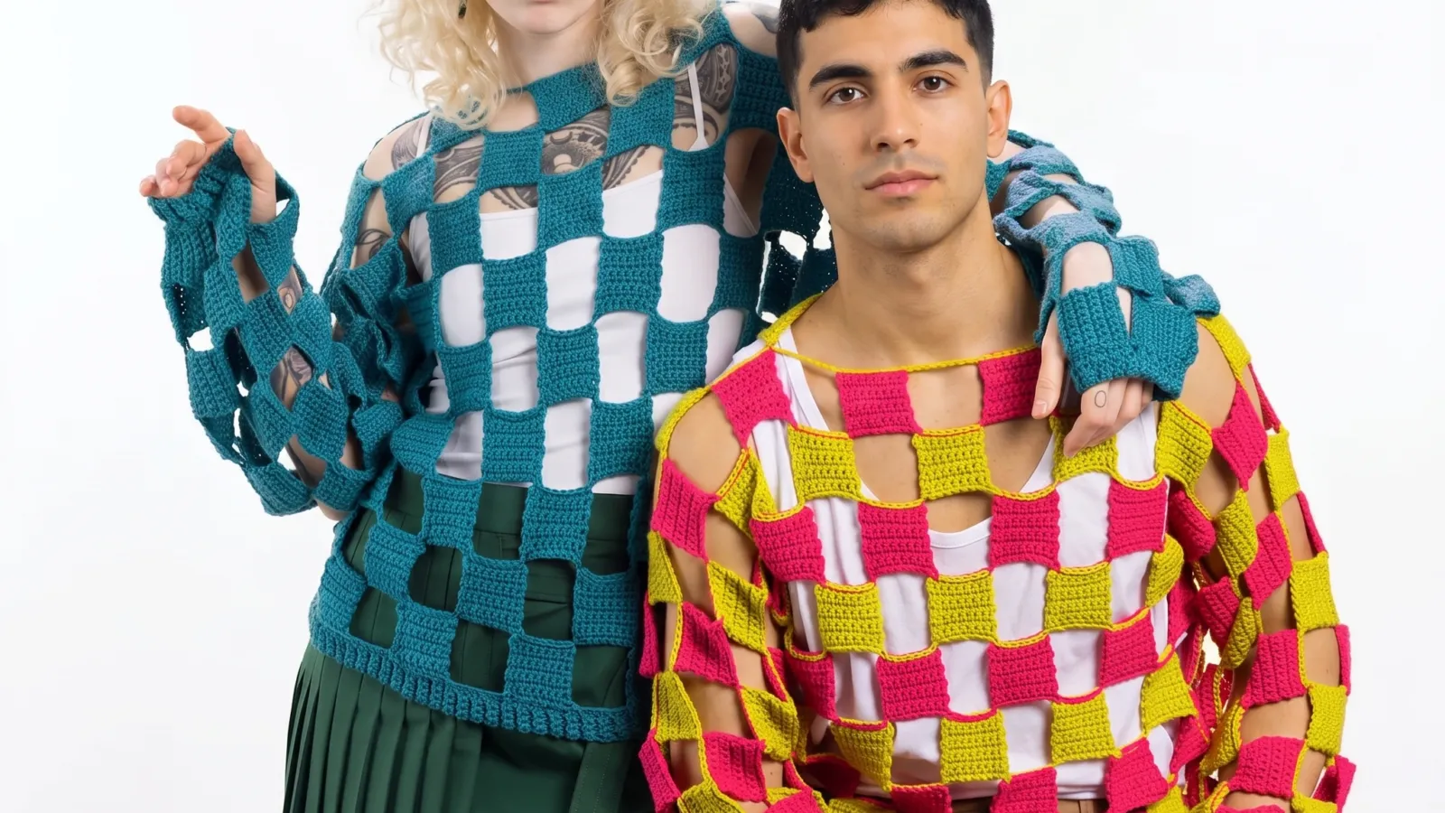 Top Veraniego de Cuadros Calados a Crochet (Patrón Gratis)