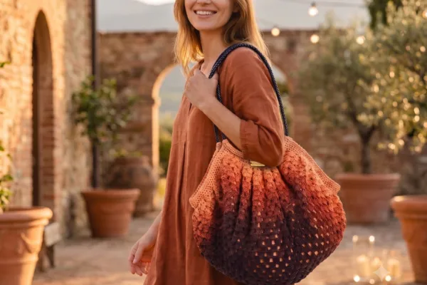Bolsa con 1 Cuadros de la Abuela más Fácil (Patrón Gratis)