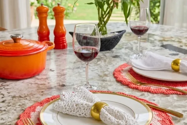 Mantel Individual Carrusel a Crochet Fácil (Patrón Gratis)