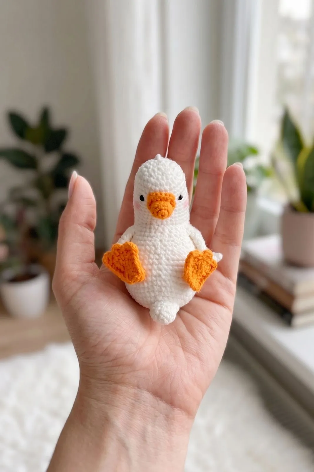 Patito Tierno Llavero Amigurumi paso a paso (Patrón Gratis)