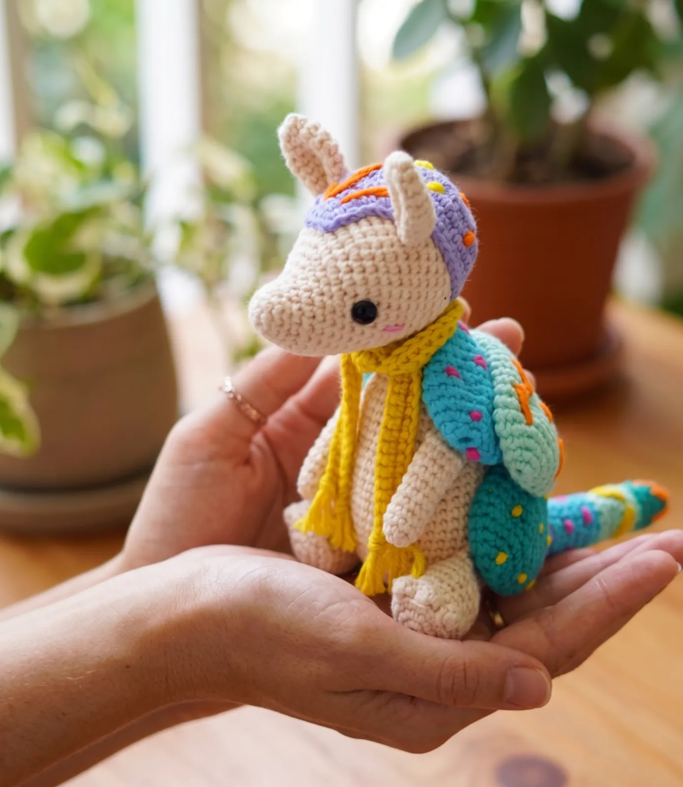 Armadillo Nicolás Amigurumi paso a paso (Patrón Gratis)
