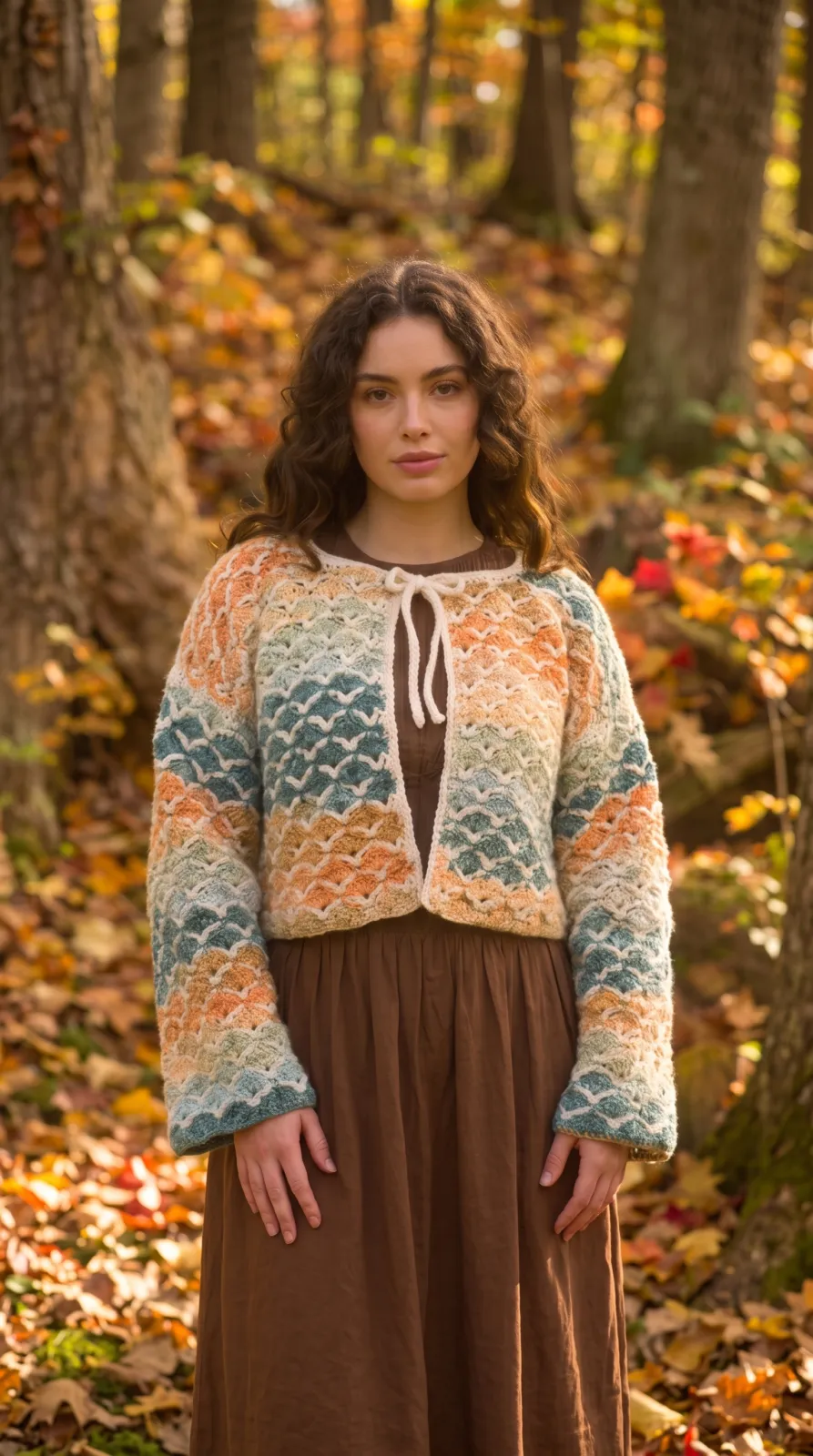 Teje el Cárdigan Fantasía en Crochet Xs – 5Xl (Patrón Gratis)