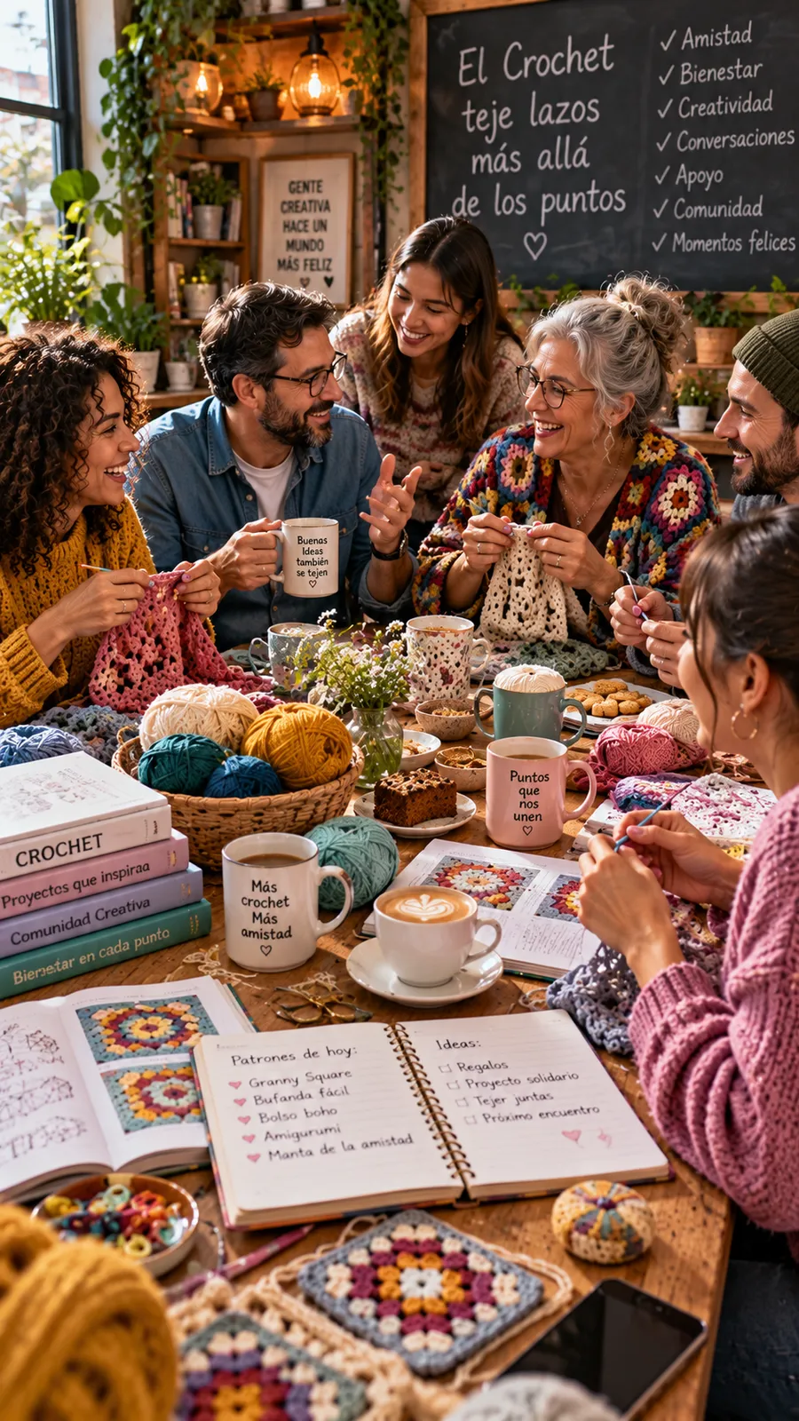 El Poder Social del Crochet: Teje Lazos y Crea Amistades Únicas