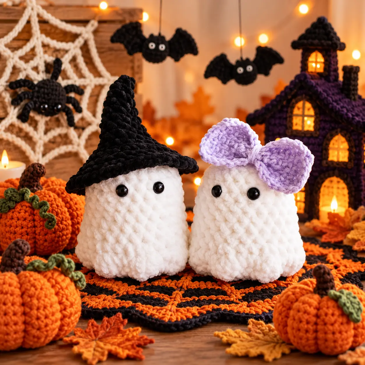 De Terror a Ternura Pura! Fantasmitas Kawaii Amigurumi PATRON