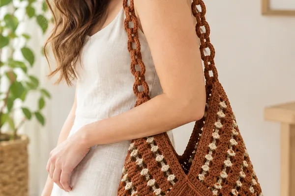 Bolso Bohemio Tardes de Otoño a Crochet (Patrón Gratis)