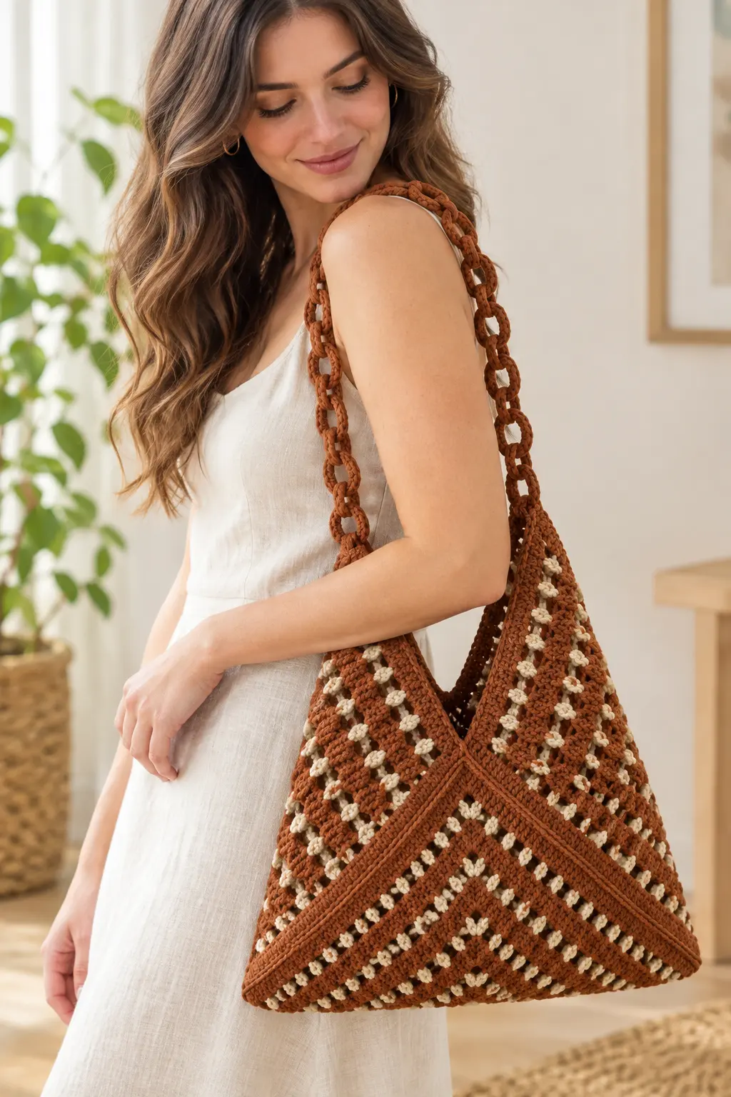 Bolso Bohemio Tardes de Otoño a Crochet (Patrón Gratis)