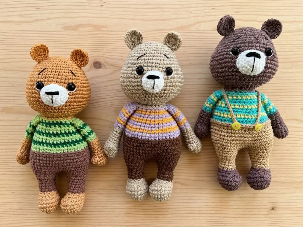 ¡El osito amigurumi más tierno que Tejerás hoy! PATRON PDF