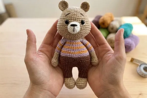 ¡El osito amigurumi más tierno que Tejerás hoy! (Patrón gratis)