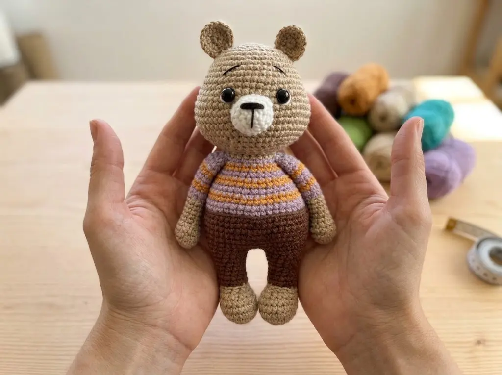 ¡El osito amigurumi más tierno que Tejerás hoy! (Patrón gratis)